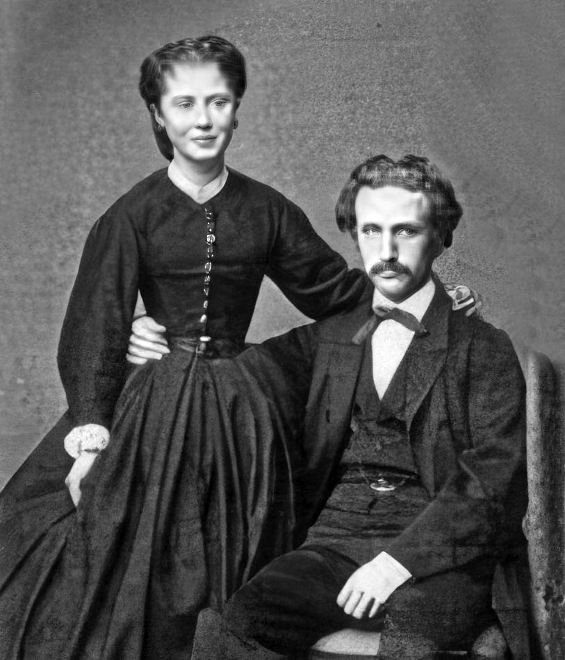 Niels Hofman-Bang och hans fru Elisabeth