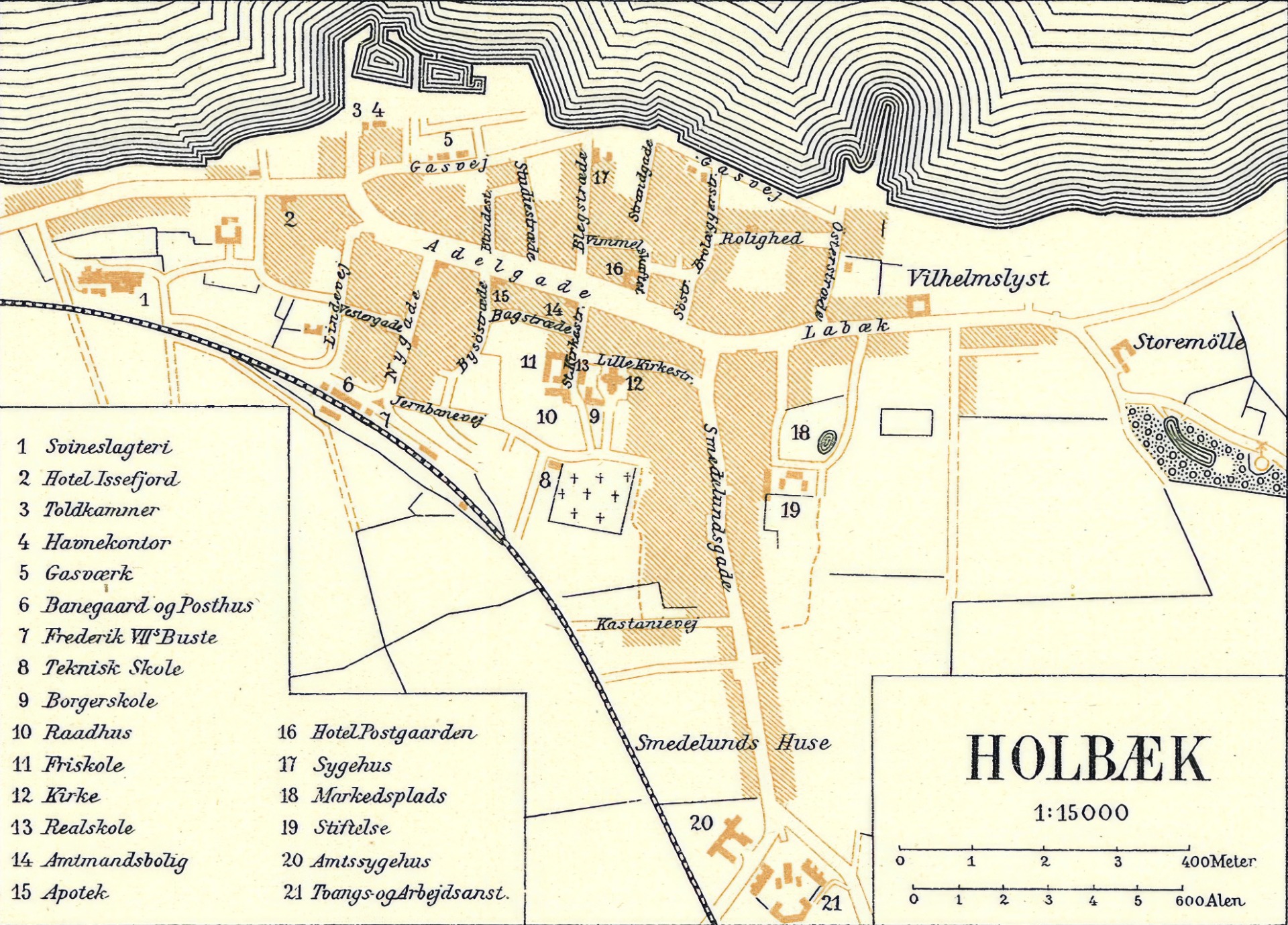 Karta från 1900