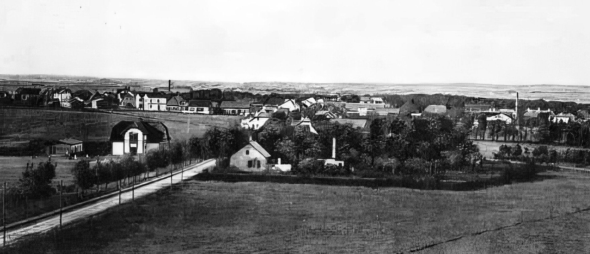 Toftlund på vykort från 1916